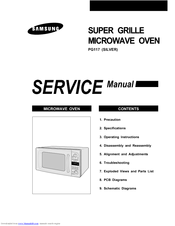 Samsung PG117 Service Manual
