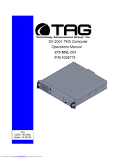 TAG SV-2001-THS Operation Manual