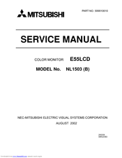 Mitsubishi E55LCD Service Manual
