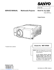 Sanyo PLC-XF60 Service Manual