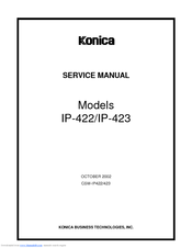 Konica Minolta IP-422 Service Manual