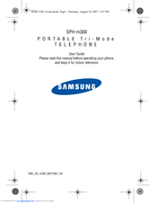 Samsung SPH-M300 User Manual