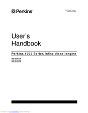Perkins 4006-23TAG1A User Handbook Manual