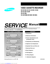 Samsung SV-613X Service Manual