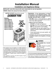 Quadra-Fire SAPH-D-CSB-IPIL Installation Manual