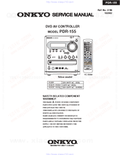 Onkyo PDR-155 Service Manual