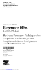 Kenmore Elite 795.7402 series Use & Care Manual