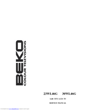 Beko 23WL46G Service Manual