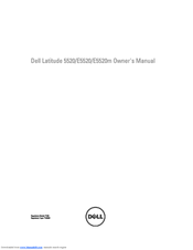 Dell Latitude E5520 Owner's Manual