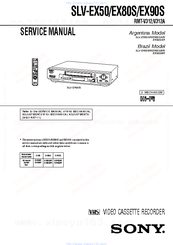 Sony SLV-EX90S Service Manual