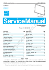 Asus VB171S Service Manual