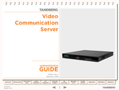 TANDBERG Video Communication Server Administrator's Manual