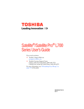 Toshiba Satellite L700 Series User Manual