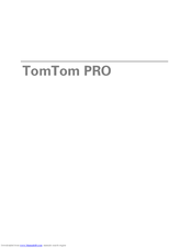 TomTom MyTomTom User Manual