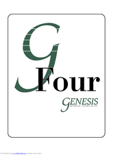 Genesis G4 Owners Manual And Set-Up Manual
