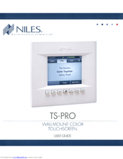 Niles TS-PRO User Manual