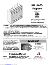 Travis Industries 564 HO Installation Manual