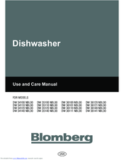 Blomberg DW 34120 NBL00 User And Care Manual