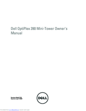 Dell OptiPlex 390 Mini-Tower Owner's Manual