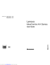 Lenovo IdeaCentre K410 User Manual