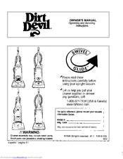 Dirt Devil Swivel Glide Owner's Manual