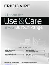 Frigidaire CFES3025LS1 Use & Care Manual