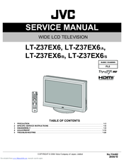 JVC LT-Z37EX6 Service Manual