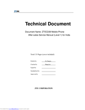 ZTE C339 Technical Document