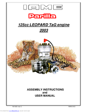 Iame 125 cc LEOPARD TaG engine Assembly Instructions And User's Manual