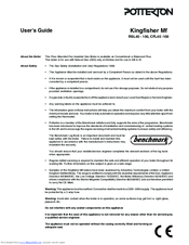 Potterton Kingfisher Mf RSL 40 User Manual