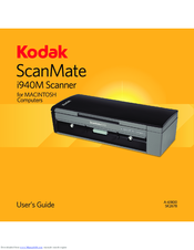 Kodak ScanMate i940M User Manual