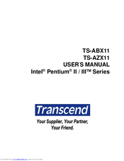 Transcend TS-ABX11 User Manual