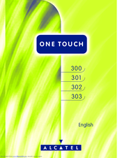 Alcatel ONE TOUCH 302 User Manual