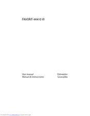 Electrolux FAVORIT 44410 VI User Manual