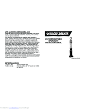 Black & Decker Ultrabright LED Spotlight Instruction Manual