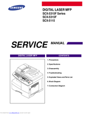 Samsung SCX-5115 Service Manual