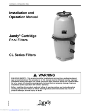 Jandy CL Series Installation And Operation Manual