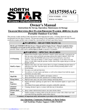 North Star M157595AG Owner's Manual