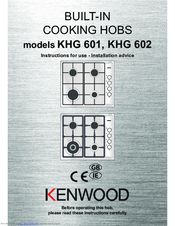 Kenwood KHG 601 Instructions For Use Manual