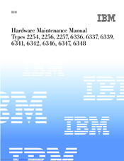 IBM 6339 Hardware Maintenance Manual