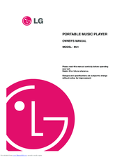 LG M31 Owner's Manual
