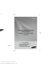 Samsung MAX-DA79 User Manual