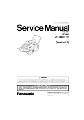 Panasonic Panafax UF-4100 Service Manual