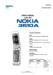 Nokia 3610A Service Manual