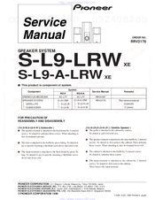 Pioneer S-L9-LRW Service Manual