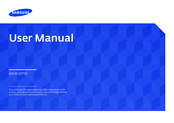 Samsung ED65D User Manual