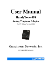 Grandstream Networks HandyTone-488 User Manual