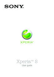 Sony Xperia Tablet S User Manual