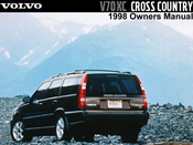 Volvo V70XC Cross country 1998 Owner's Manual