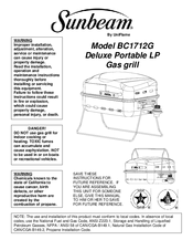 Sunbeam BC1712G Owner's Manual